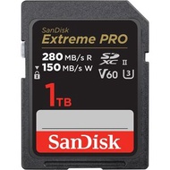 SanDisk SDXC Extreme PRO (SDSDXEP-1T00) 280MB/s UHS-II Memory Card 1TB