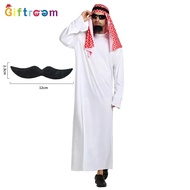Adult costume Arabic prince Du Bai middle East ali baba sheik halloween costume purim cosplay festiv