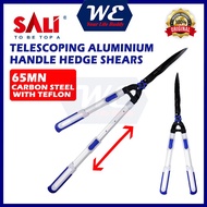 SALI Telescoping Aluminum Handle Hedge Shears 300mm- 65MN CARBON STEEL TEFLON