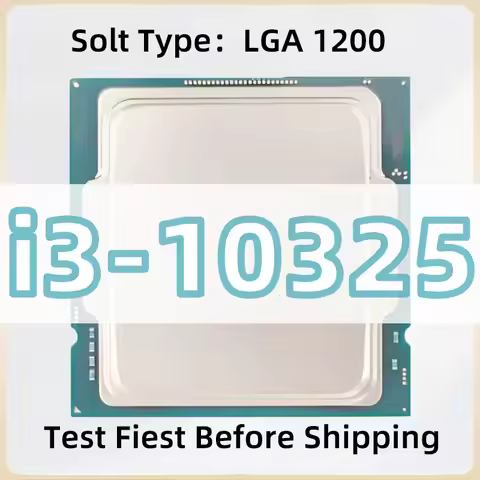 i3-10325 CPU Socket LGA1200 4-Cores 8-Threads 3.9GHz 8MB 65W 10th Generation Processor for Z490 moth