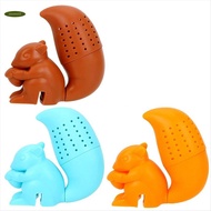 3PCS Brew Delicious Tea with A Cute Silicone Squirrel Tea Infuser - Perfect for Loose Leaf Tea  Easy