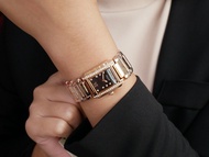 Julius นาฬิกาแฟชั่นเกาหลีของแท้ 100% ประกันศูนย์ไทย นาฬิกาข้อมือผู้หญิง สายสแตนเลส รุ่น Ja-812