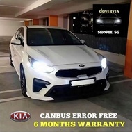 Kia Cerato EX LX 6500k White Canbus LED Headlight Bulb 100% Error Free - H7 H8 HB4 T15 HB3 9005 9006