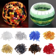 [szxflie3xh] 80 Pieces Mosaic Tiles Colored Glass - Assorted Colors for  and Home Decorations -  , 1