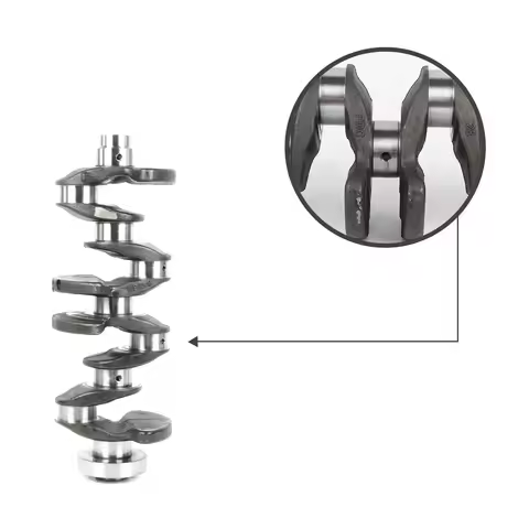 1 PC Engine Crankshaft 11217640165 11217599247 11212212762 For BMW 320i 428i X3 Z4 F20 F30 F32 E84 2