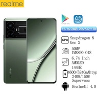 Global Rom Realme GT 5 Snapdragon 8 Gen 2 50MP IMX890 OIS 6.74 นิ้ว AMOLED 144Hz NFC