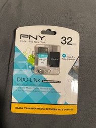 Type C 轉 type A 連32G記憶體 USB