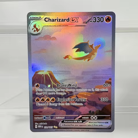 PKM Proxy Card Holographic Sword & Shield Promos and Scarlet & Violet Charizard Hobbies Rare Collect