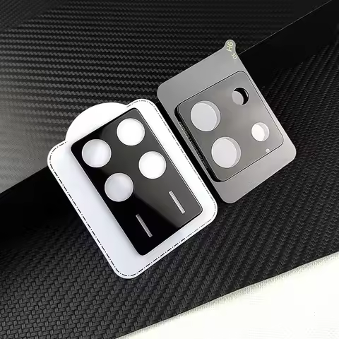 For Xiaomi Poco X8 M7 X7 C75 F6 F5 X6 X5 Pro Max Camera Black Plating Silk Printing Lens 9H Tempered