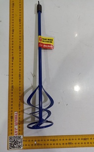 BIRU PENGADUK Cat 80 x 400 mm TJAP mata Tongkat Mixer Semen Kue Roti