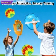 LOVETOUCH Light Up Sticky Ball Toss And Catch Game Suction Cup Target Balls Parent Child Interaction