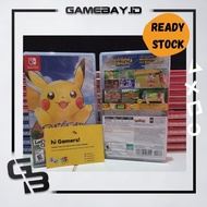 Nintendo Switch Pokemon Let's Go Pikachu Lets Go Pikachu/