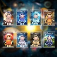 【AOWOBOX】Pop Mart 泡泡瑪特 MEGA SPACE MOLLY 400% 星球系列手辦 高透主題展示盒 展示箱 display box 亞加力 模型盒 亞加力展示盒 燈