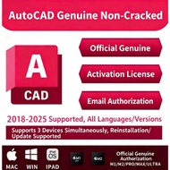 Windows Supported: Autodesk AutoCAD 2018-2026 Newest Editions