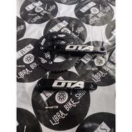 CRANK SET OTA MUSCLE FIXIE FIX GEAR 48T AL7005 BLACK