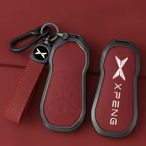 Zinc Alloy Car Key Case Cover Shell For Xpeng Xiaopeng G6 G9 P7 P7I G3 G3I P5 2021 -2024 Protector B
