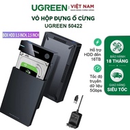 HDD Box HDD 3.5"/2.5" SATA/ USB 3.0 Supports Genuine 16TB HDD Ugreen 50422 Level -