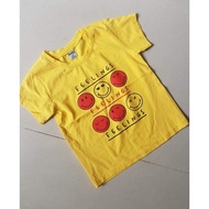 Girls' smiley face t-shirt