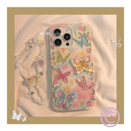 VIVO case Butterfly Flower Phone case Compatible For VIVOY20/Y33/Y36/Y93HAVE/V30/V30PRO/Y02/Y02S//Y0