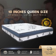 [FREE GIFT 1 X RM99 T-SHIRT]  (QUEEN) MATTRESS 10 INCH Tilam Queen 10 INCI Queen Mattress Synthetic 