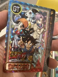 初版 Dragon Ball 龍珠 GT 1 號 雙面