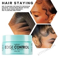 Hair Edge Control Hairstyle Gel Wax Light Fragrant No Greasy No Burden for Forehead Braid Hair End F