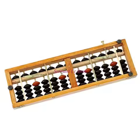 N3UC Kids Mental Calculation Tool 13 Row Abacus Safe Non Toxic Learning Accessory