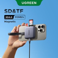 UGREEN USB-C Card Reader 3-in-1 SD TF Adapter | 312MB/s UHS-II | Fast Transfer for Phone/Camera/Lapt