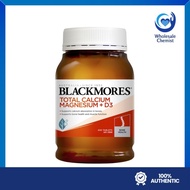 Blackmores Total Calcium & Magnesium + Vitamin D3 [200 Tablets]/ Vitamin D3 1000IU  [200 Caps]