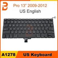 New A1278 US Replacement Keyboard For Macbook Pro 13" A1278 US Keyboard  2009-2012 Years