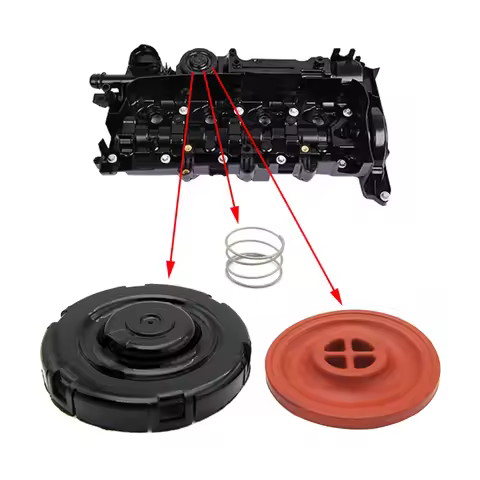 Diaphragm Membrane Seal Rocker Cover PCV Valve Kit for BMW 1 3 4 5 X1 X3 X5 F25 F15 F85 E84 F07 F10 