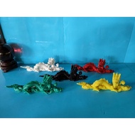 Statue of 5 Five Elements Dragons 19cm long