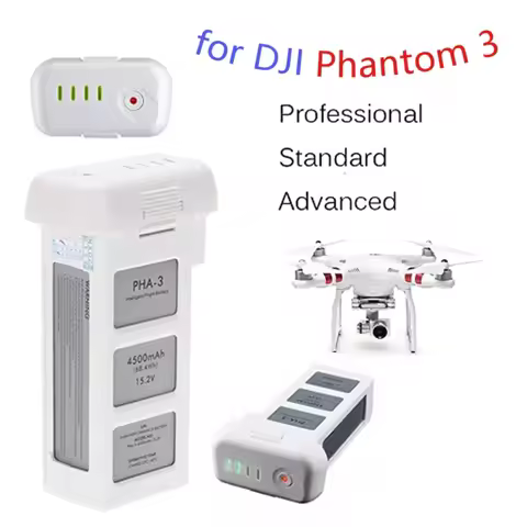15.2V 4500mAh Phantom 3 Intelligent Battery For DJI Phantom 3 SE Professional Advanced Standard Dron