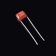 50PCS CBB capacitance 104J250V foot position 5mm 0.1uf 250V 100N250V original installation