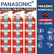 Panasonic Car Remote Battery 5pcs CR2032 CR2025 CR2016 CR1620 CR1632 CR1220 3V Lithium Coin Cell Wat