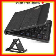 Ewin Foldable Bluetooth5.1 Keyboard, Japanese Layout, Wireless, Kana Input, JIS Layout, Thin, Foldab