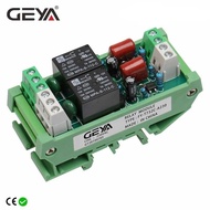 Free Shipping GEYA 2 Channel Relay Module AC/DC 12V 24V AC230V Electromagnetic Relay General Purpose
