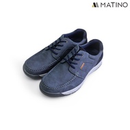 MATINO SHOES รองเท้าหนังชาย รุ่น MC/S 7812 - NAVY/COFFEE