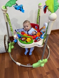 Np Toys Jumperoo Rainforest จั้มเปอร์เด็ก เสริมพัฒนาการเด็ก มีดนตรี มีไฟ No.63507