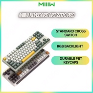 MIIIW ART Series Mechanical Keyboard 87 Key Z870 Pro Bluetooth/Wired/USB Mode Keycap 4000mAh Battery