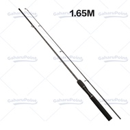 Joran Pancing JR06 Spinning & Bait Casting Carbon Solid Horse Mount Rod UL Super Lembut Micro-Obj