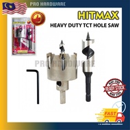HITMAX Tungsten Carbide Hole Cut 【54MM x 6T】TCT Lock Hole Saw Door Lock Drill Installation