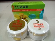 SET ESTHER BLEACHING & SET ESTHER WHITENING GOLD 💯 ORIGINAL