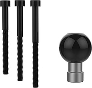 RAM Mounts RAM-B-367U Motorcycle Handlebar Clamp Base with M8 Bolts with B Size 1" Ball