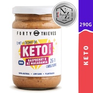 Forty Thieves Keto Butter - Raspberry & NZ Macadamia 290G