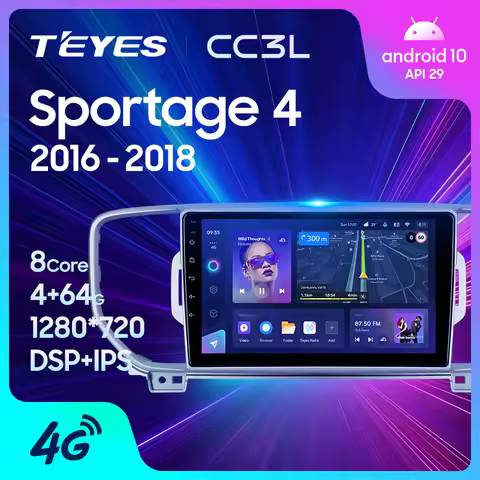 TEYES CC3L WIFI For Kia Sportage 4 QL 2016 - 2018 Car Radio Multimedia Video Player Navigation stere