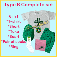 GSP Girl Scout Uniform Type B 6in1 Complete set for kids girl