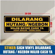 Waterproof, Temperature-Resistant Vinyl Display Case Sticker| UK 30 X 11 CM | Sticker Waterproof Sti