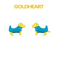 Goldheart 916 Gold Earrings-Daschund