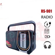 【Spot goods】◆✴Electric Radio Speaker FM/AM/SW 4band radio AC power and Battery Power 150W Extrabass